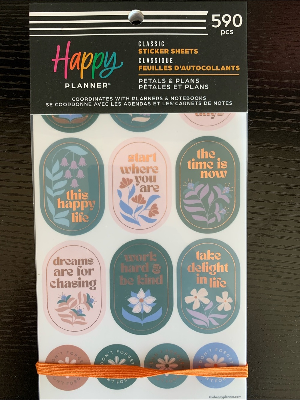 Happy Planner Petals and Plans Sticker Book